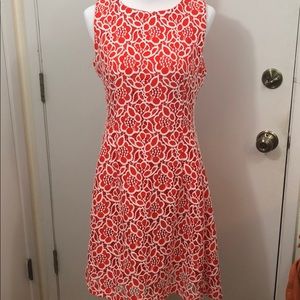 Eva Mendes Floral Lace Sun Dress